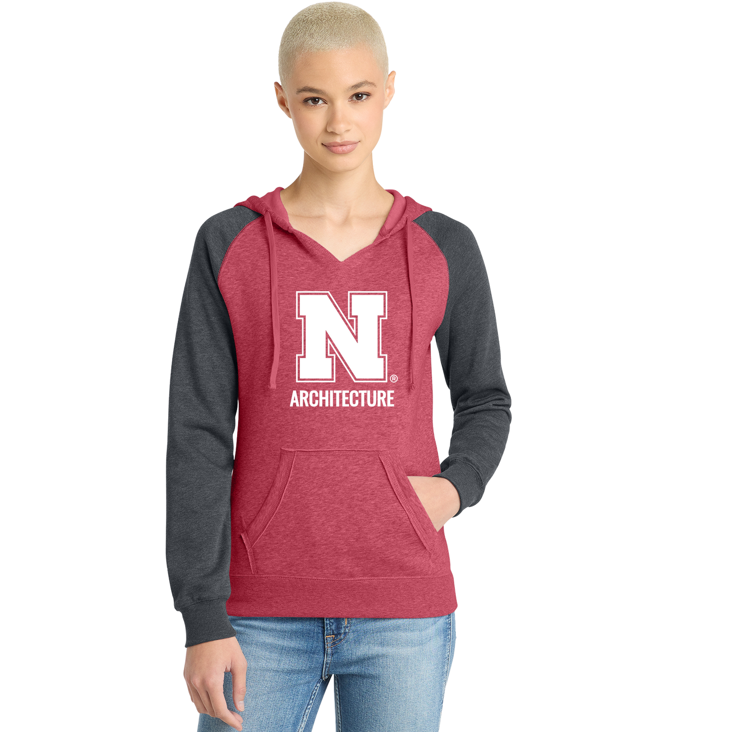 Ladies Raglan Hoodie