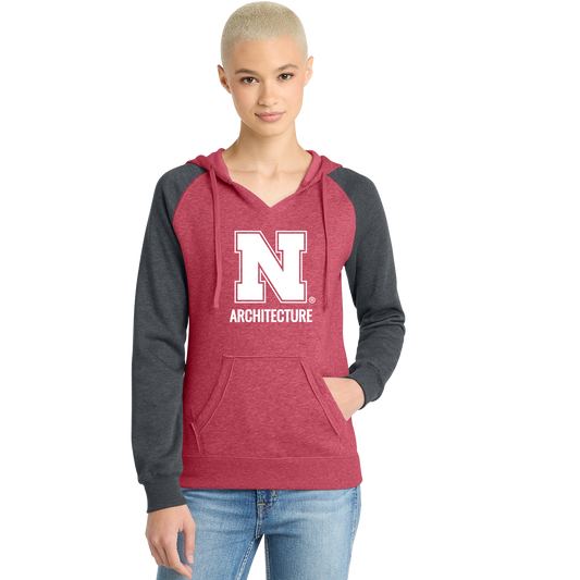 Ladies Raglan Hoodie