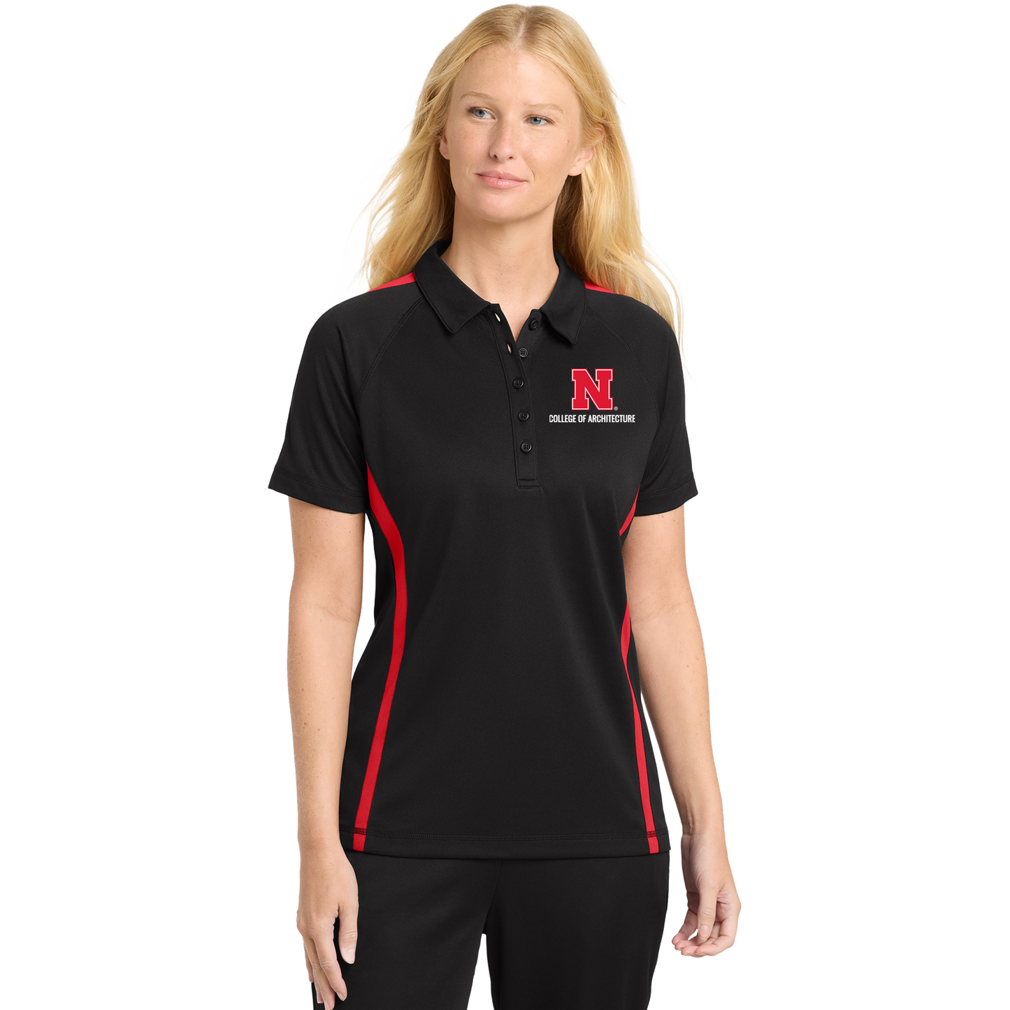Ladies Colorblock Polo