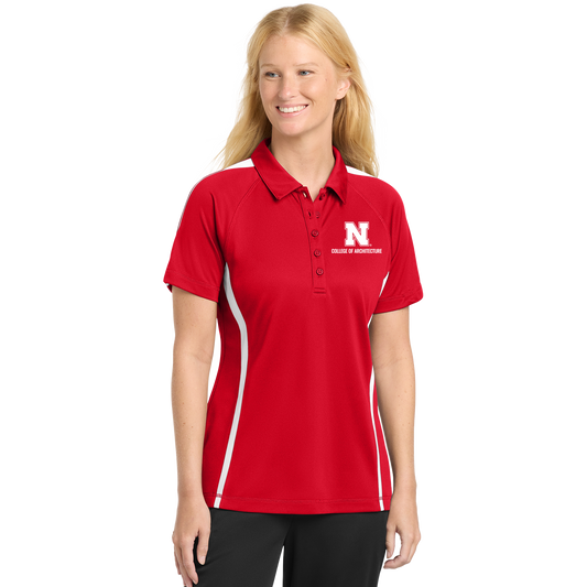 Ladies Colorblock Polo