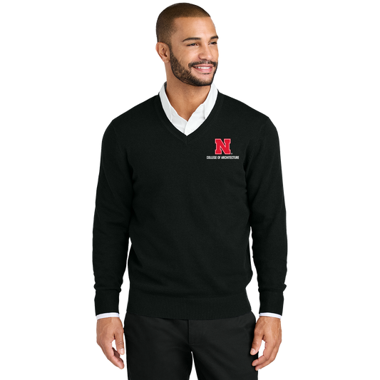 Architecture V-Neck Sweater